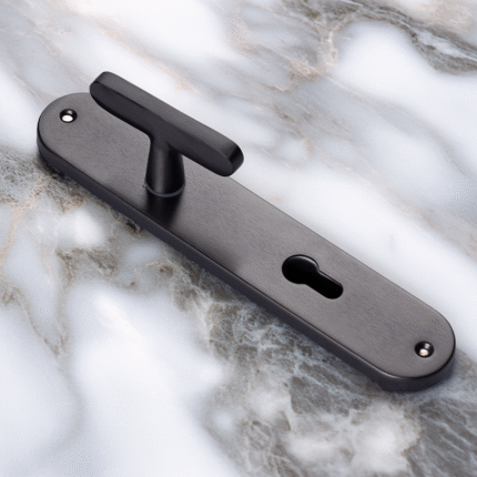 TIDLO 509 Half Handle Grey placed on marble surface