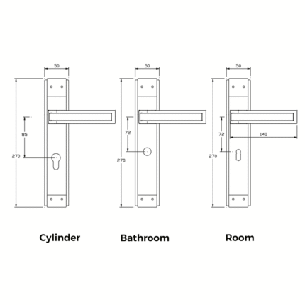 JOVI 630 Backplate Outline with dimensions