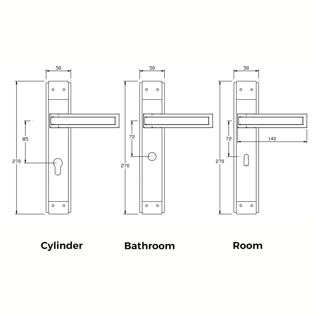 630-Backplate JOVI 630 Backplate Outline with dimensions