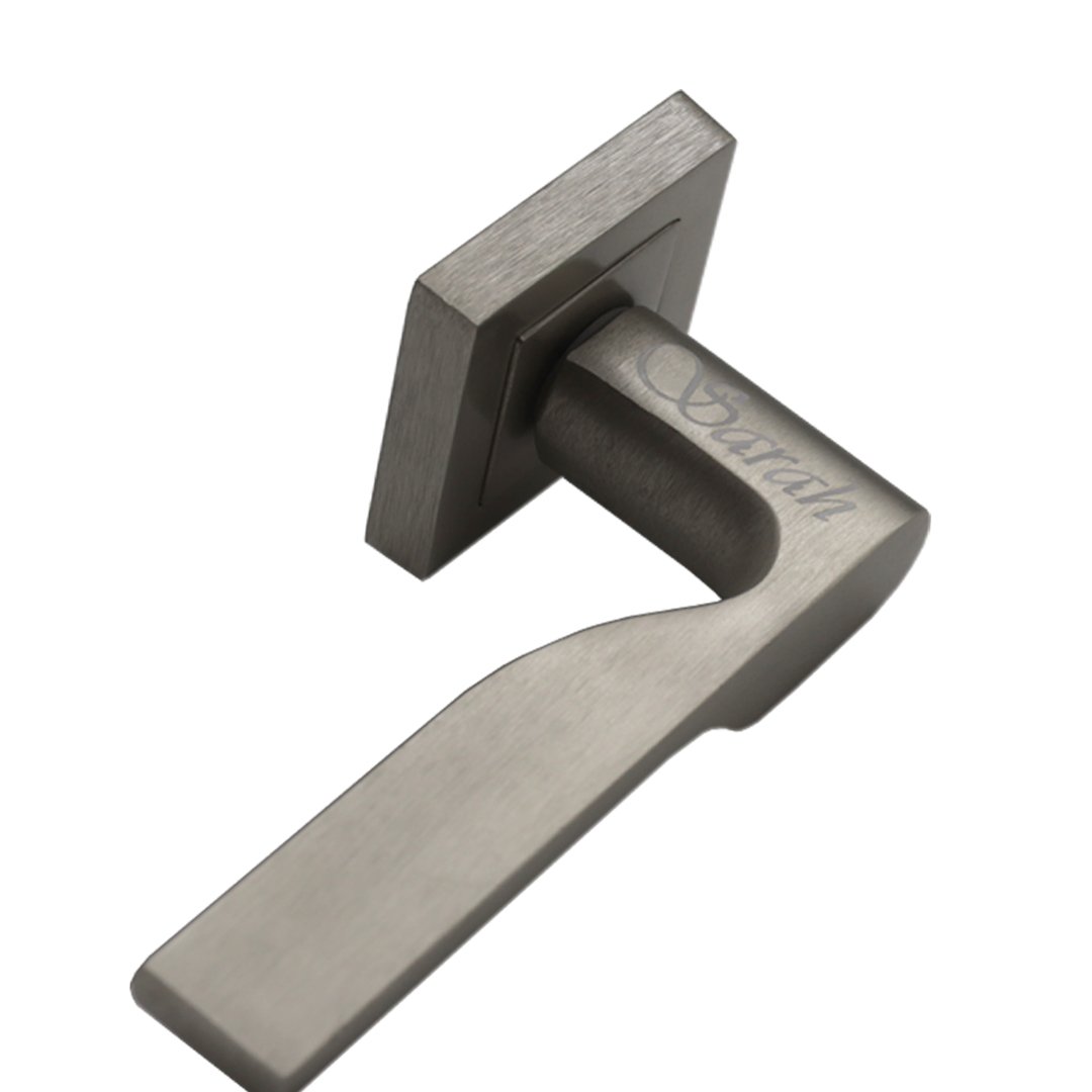 KEPA 502 silver rosette handle with the name Sarah engraved KEPA 502 silver rosette handle with the name Sarah engraved