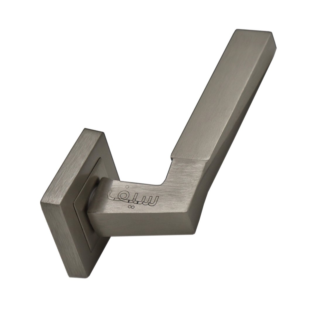 KEPA 501 silver rosette handle with the name Saif engraved KEPA 501 silver rosette handle with the name Saif engraved