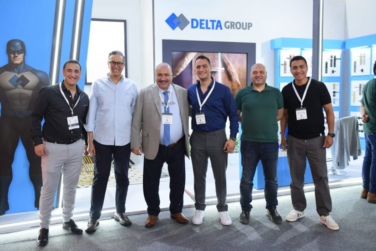 Delta Group team during the Big 5 construct exhibit